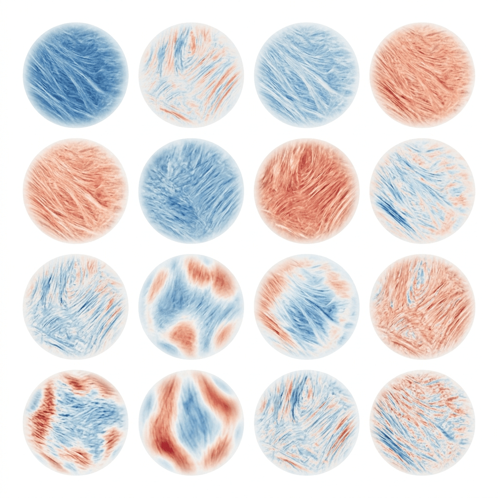 Polarimetric tissue imaging output